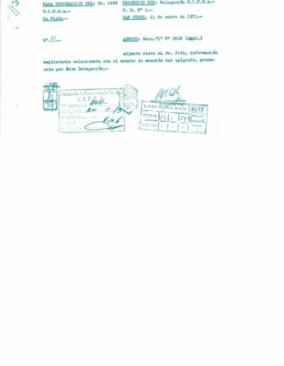 Memorándum de elevación de informe de inteligencia. CPM- Fondo DIPPBA- Div. Cen. AyF, Mesa DS, Legajo 662. Año 1972.