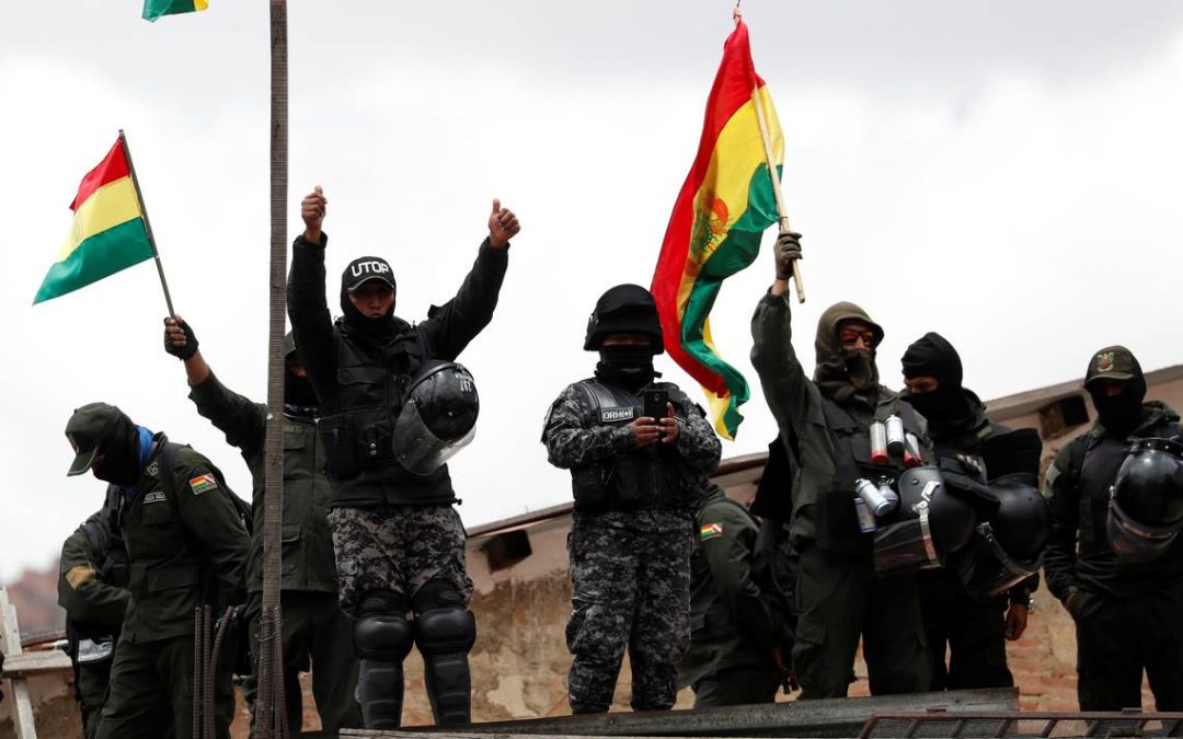 EN DEFENSA DEL LEGÍTIMO GOBIERNO DEL ESTADO PLURINACIONAL DE BOLIVIA No al golpe de Estado