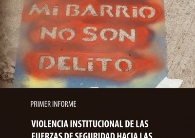 Violencia institucional de las fuerzas de seguridad hacia las niñeces y las juventudes de La Matanza