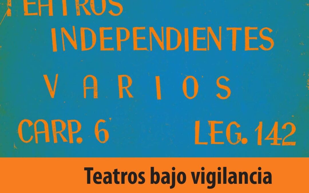 Libro | Teatros bajo vigilancia. El control de la DIPPBA a los teatros independientes