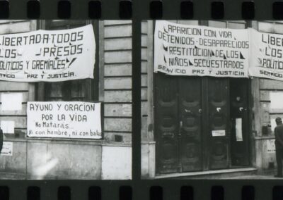 fotos fachada Serpaj Ayuno 1983