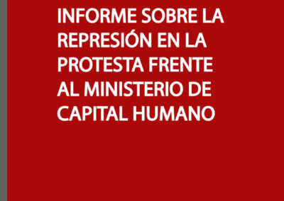 Hechos de represión a la protesta social ocurridos el 10 de abril 2024